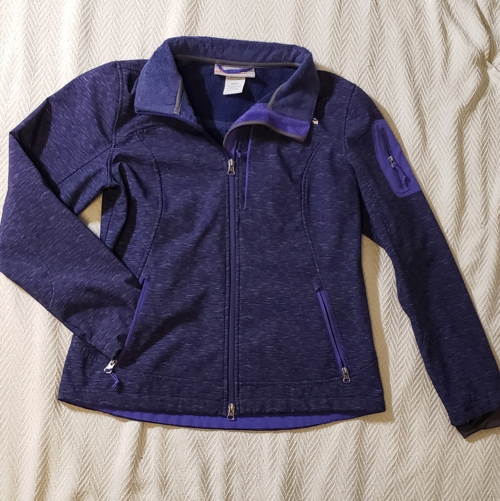 Free Country Purple Zip-Up Jacket